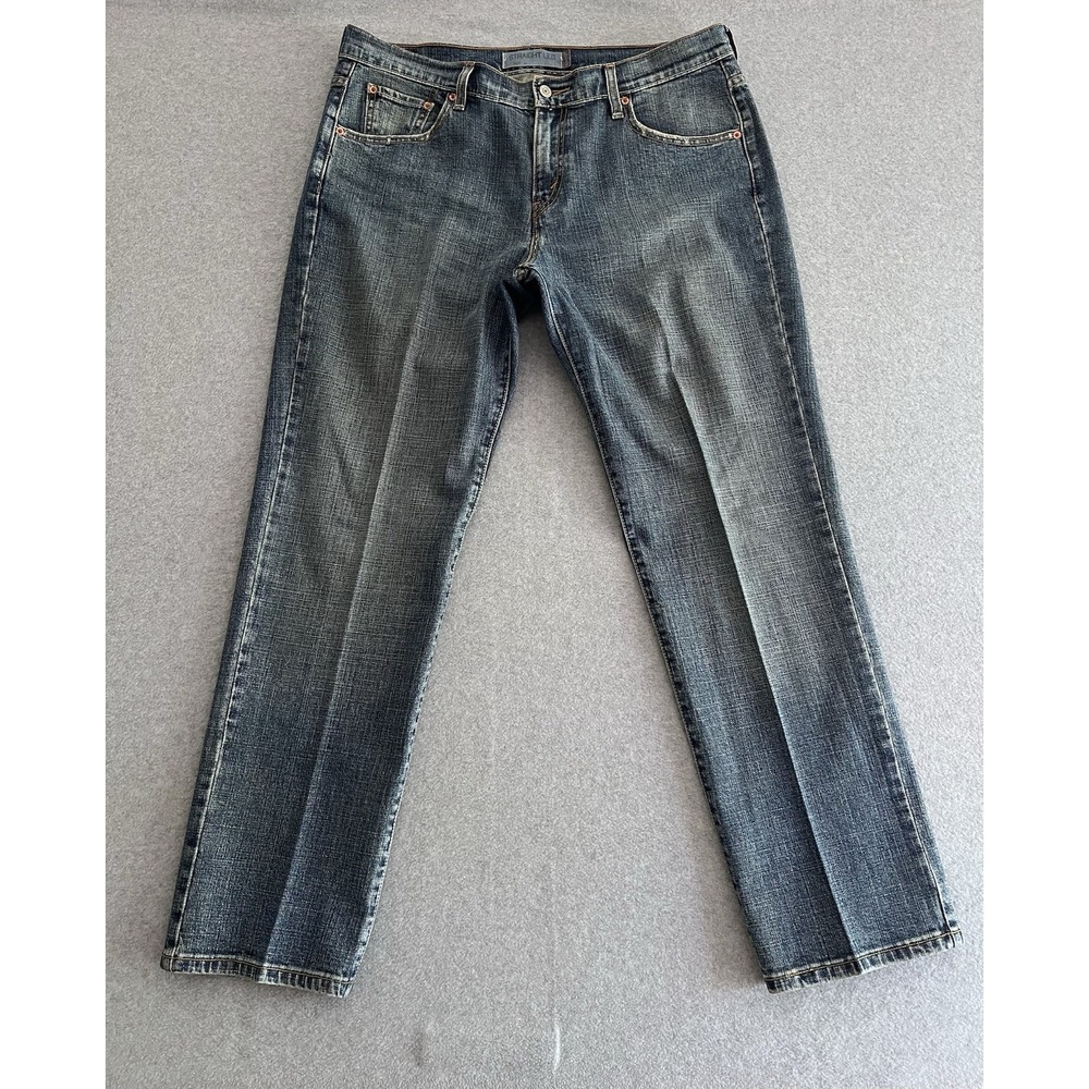 Levi's 505 Vintage Straight Leg Jeans Womens Size 14S HIgh Rise Denim Pants
